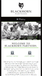 Mobile Screenshot of blackhornpartners.com